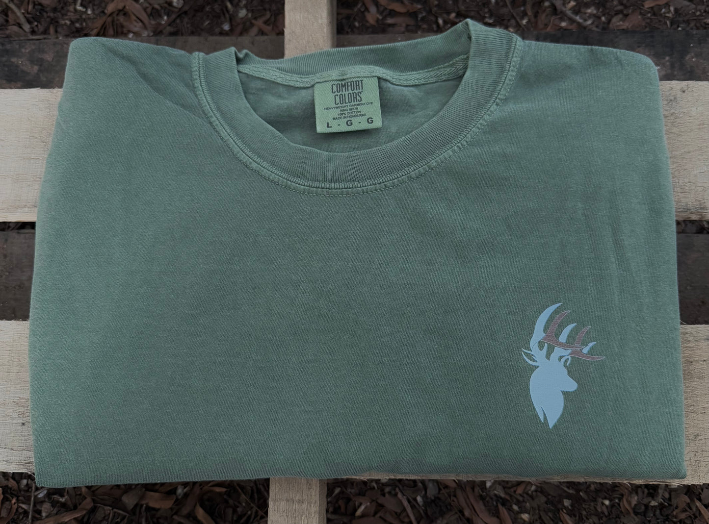 L&L Whitetail Logo Tee (Hunter Green)